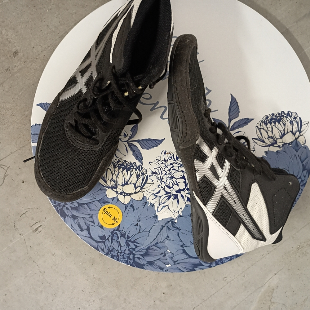 Black and White Athletic Shoes